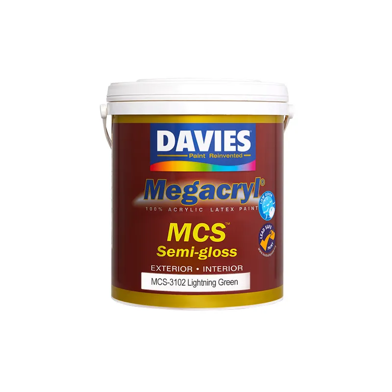 DAVIES PAINT MCS-3102 LIGHTNING GREEN LATEX PREMIX